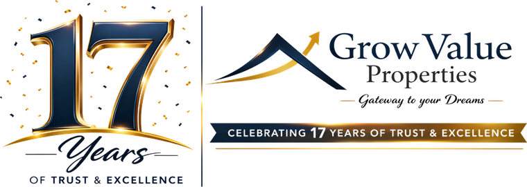 Grow Value Properties — Celebrating 17 Years of Trust & Excellence