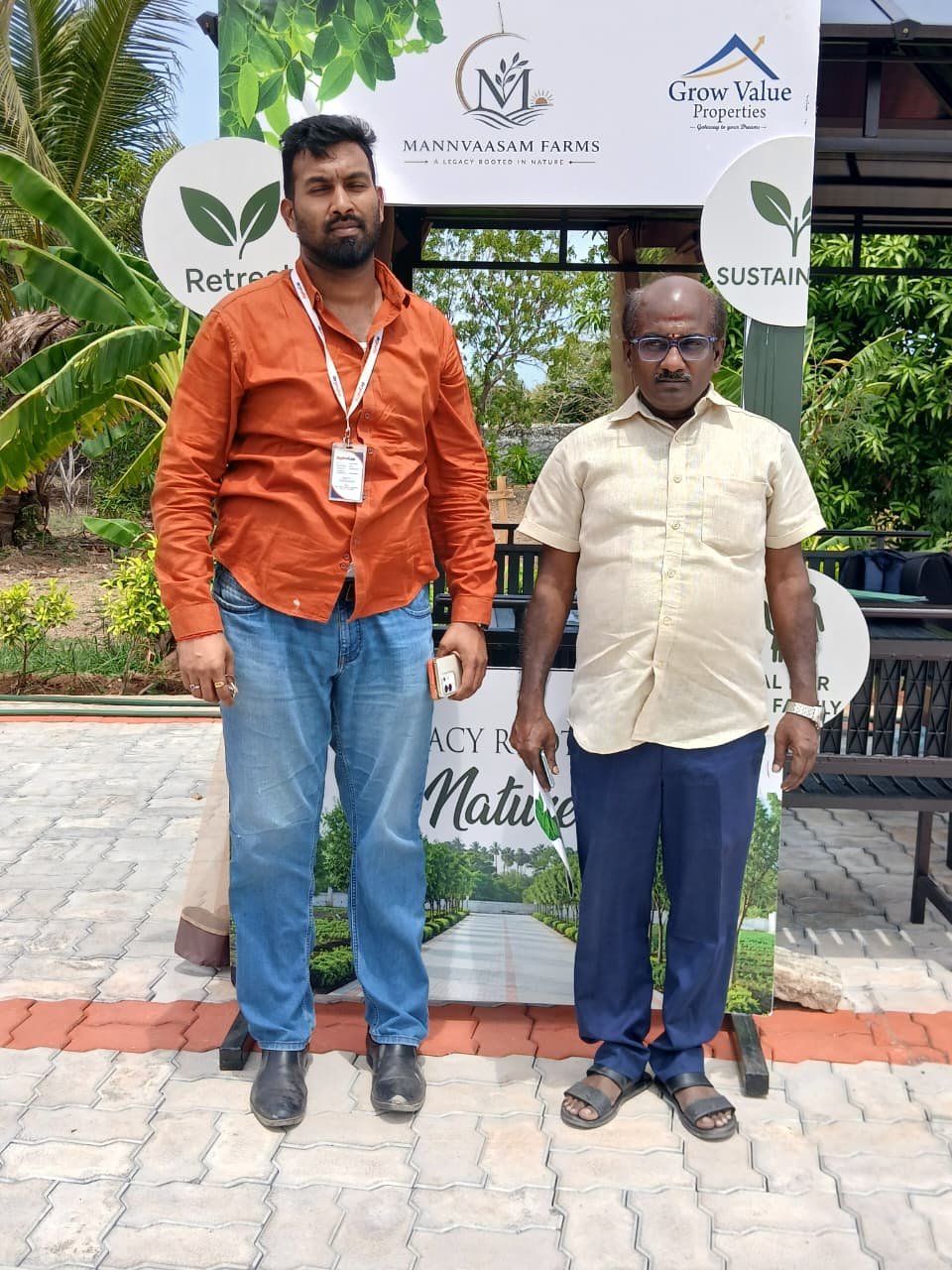 Visitors at Mannvaasam Farms site visit, ECR Mahabalipuram