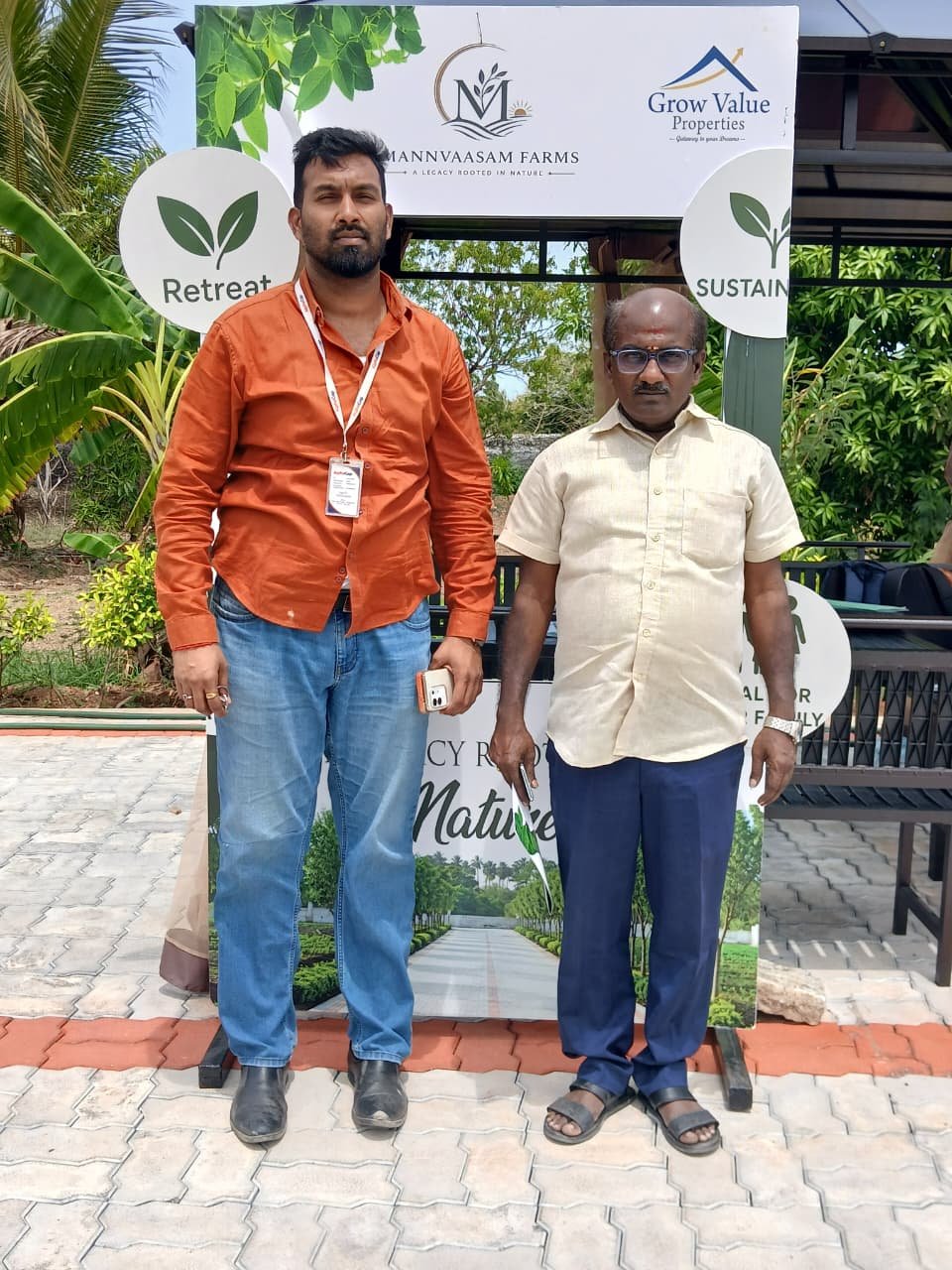Visitors at Mannvaasam Farms site visit, ECR Mahabalipuram